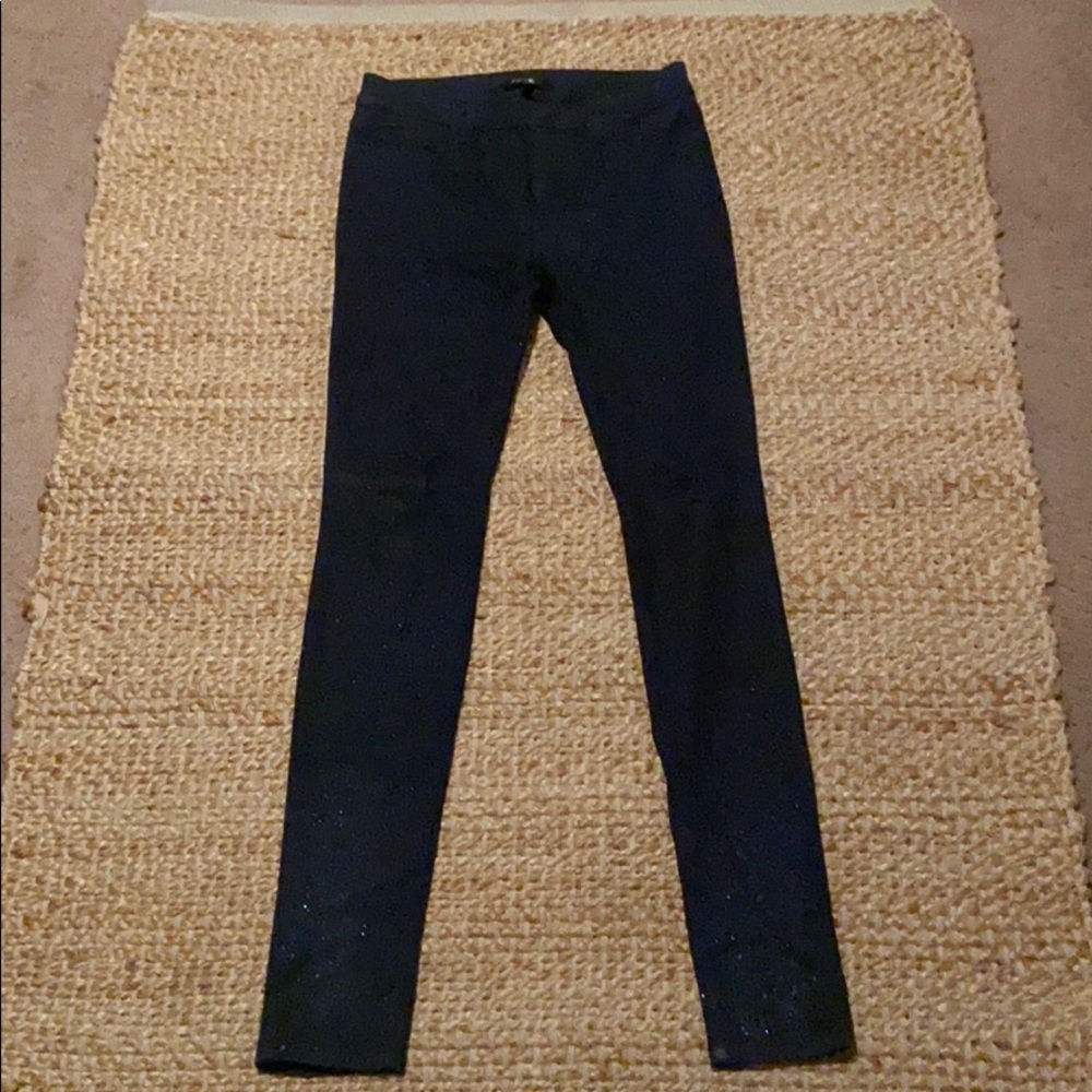 New Joe’s Dark Denim Jean with Blue Faint Sparkle
